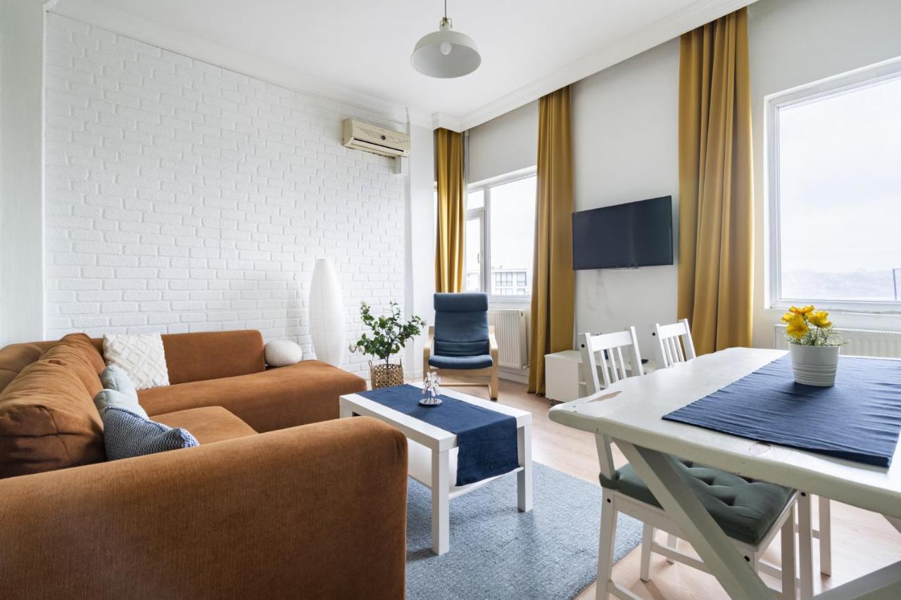 Central Flat W Sea View And Near Galata Tower Lejlighed Istanbul Eksteriør billede